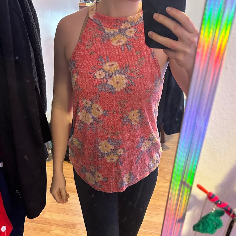 Flower tank top